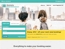 Tablet Screenshot of gihotels.com